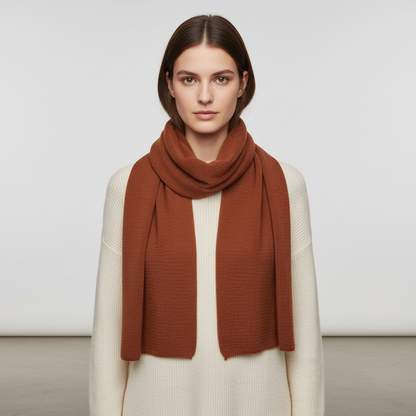 Langer Gestrickter Unisex Schal - CashmiLux