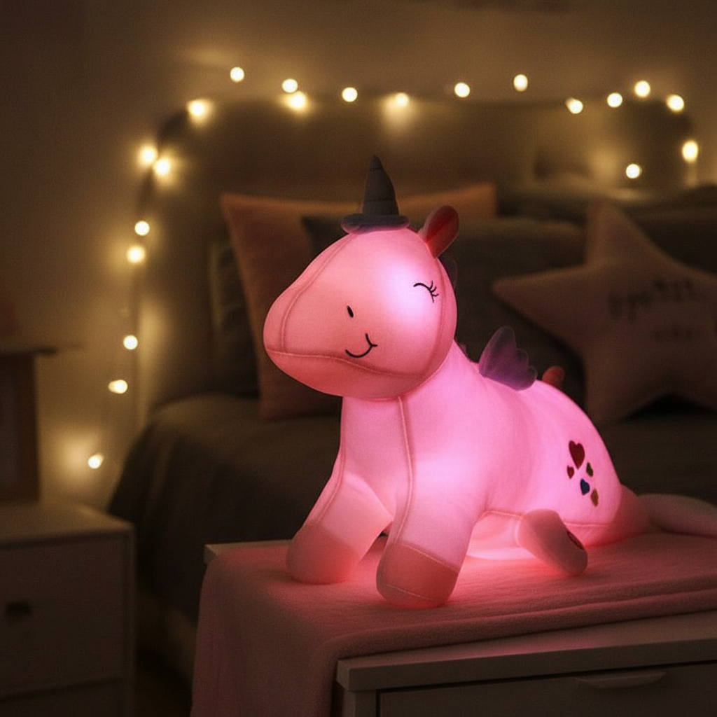 Leuchtendes Kinderkissen - Dreamhorn