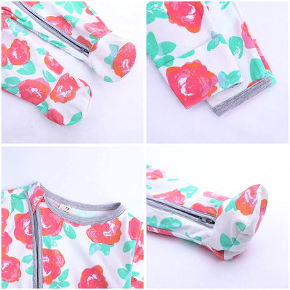 Wärmender Baby-Schlafstrampler mit Reißverschluss – KuschelWickel