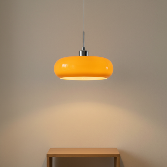 Metall Glas Designleuchte - HaloSphere