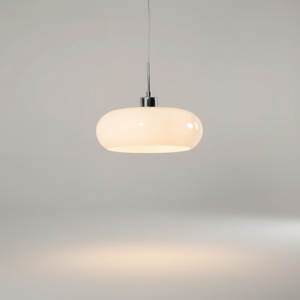 Metall Glas Designleuchte - HaloSphere