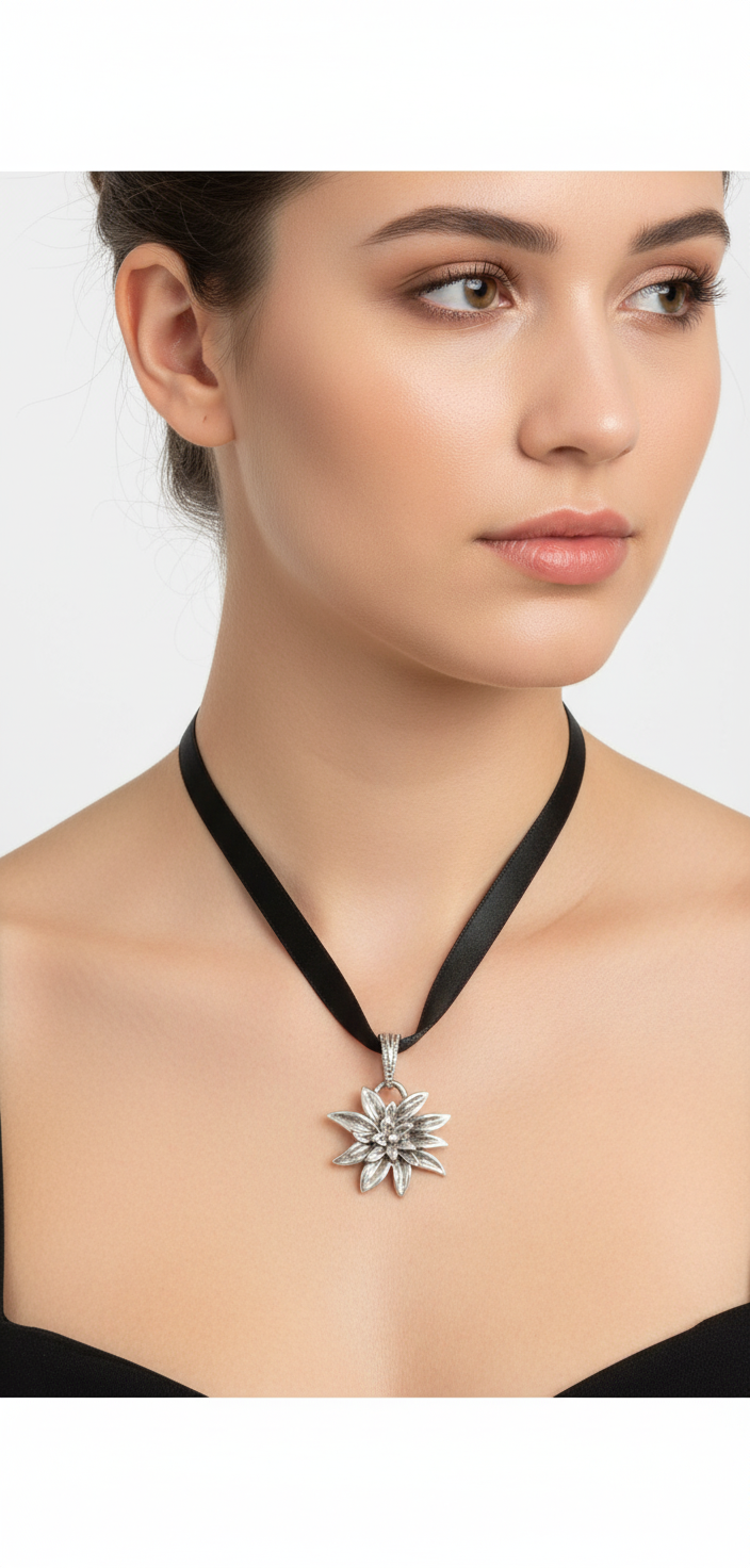 Metallanhänger Mit Band - EdelChain 