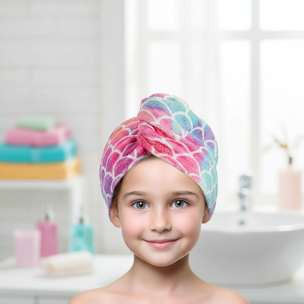 Mikrofaser Haarhandtuch - ScalesTowel