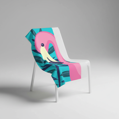 Mikrofaser Strandtuch - FlamingoTowel