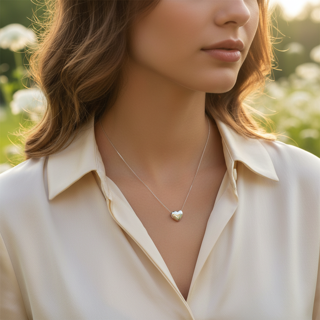 Minimalistische Silberkette - SilverHeart 