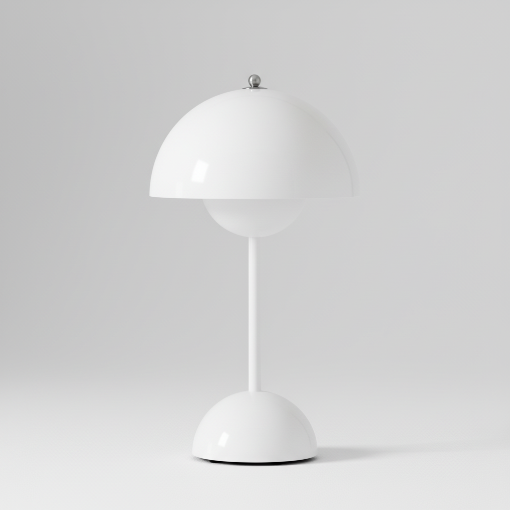 Minimalistische Tischlampe Metall - GlowLuxe