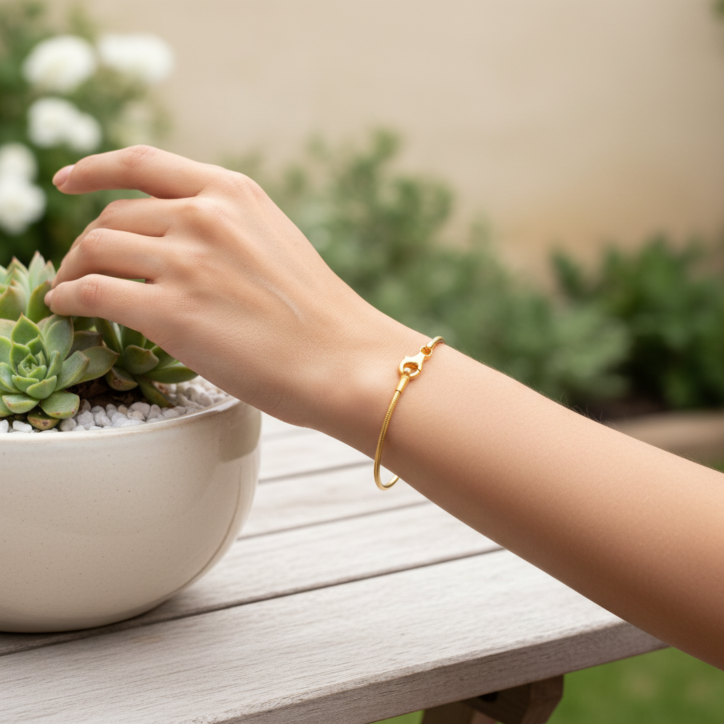 Minimalistisches Armband - SnakeBand 