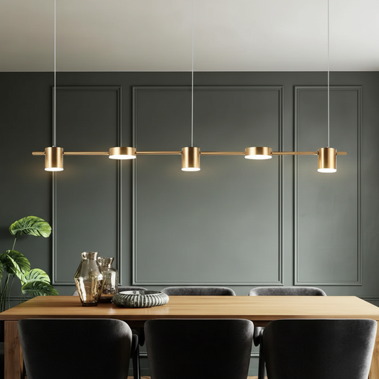 Moderne Aluminium Pendelleuchte - Glowlume