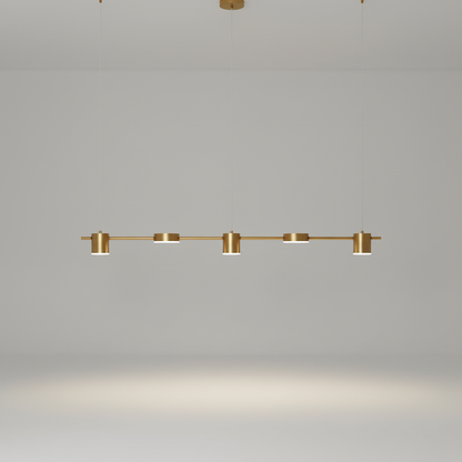 Moderne Aluminium Pendelleuchte - Glowlume