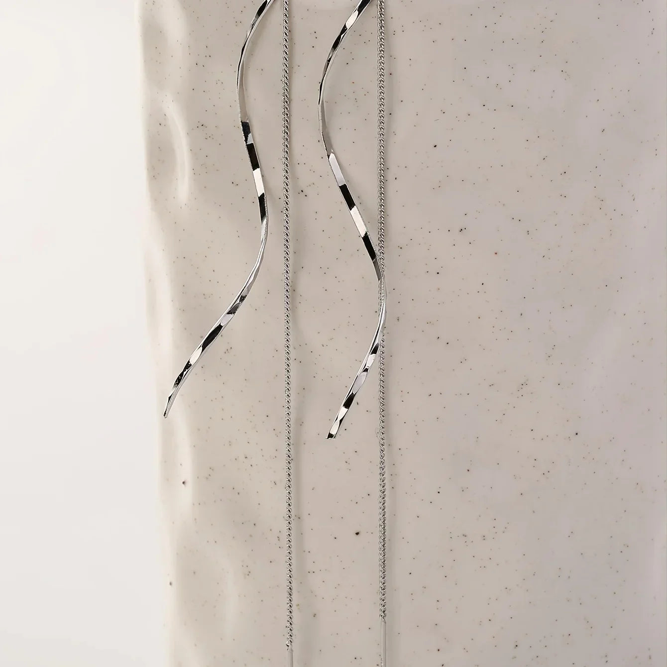 Moderne Ohrstecker - LongWaves 