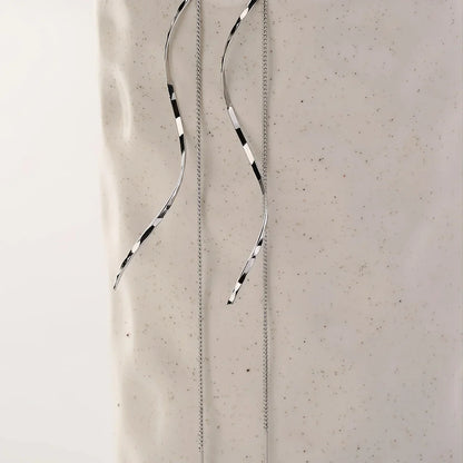 Moderne Ohrstecker - LongWaves 