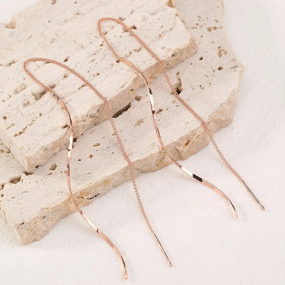 Moderne Ohrstecker - LongWaves 