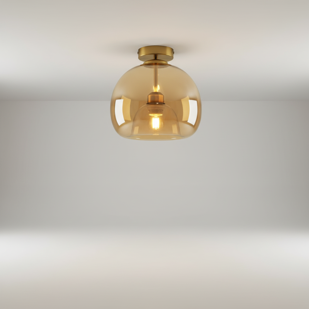 Moderne Gold Schwarze Designleuchte - Aurelight