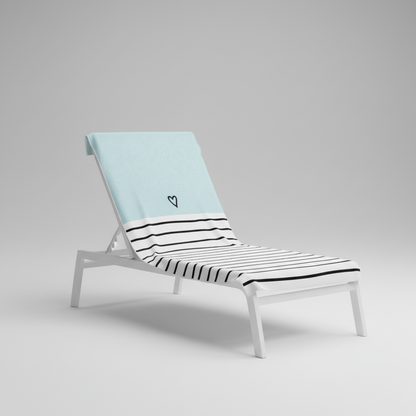 Modernes Badetuch - WaveDrape