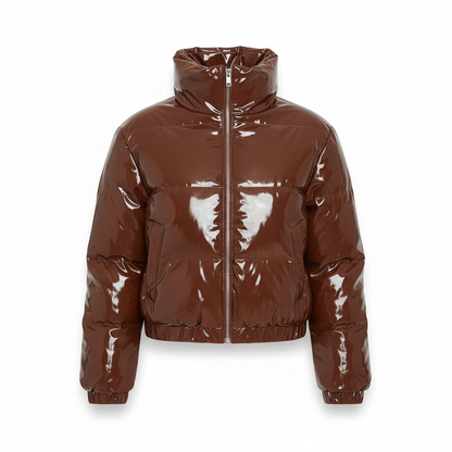 Modischer Puffer-Mantel -  Elisa