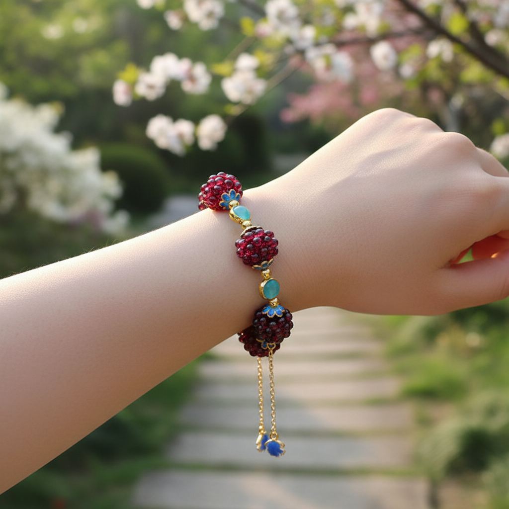 Natürliche Granatsteine - GarnetPower 