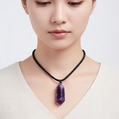 Natürliche Kristallkette - CrystalLyra 