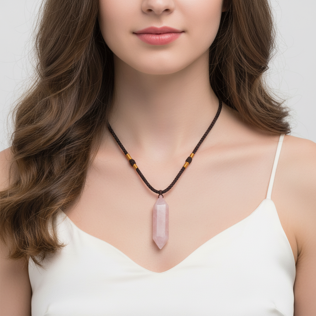 Natürliche Kristallkette - CrystalLyra 