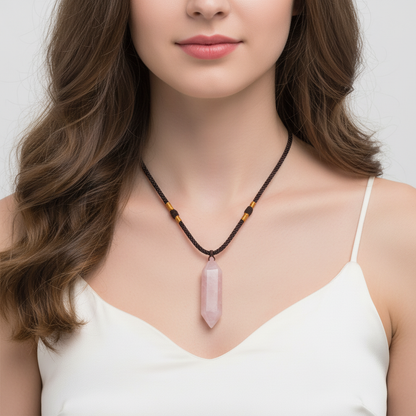 Natürliche Kristallkette - CrystalLyra 