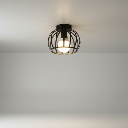 Offener Korbschirm Pendelleuchte - IronOrb