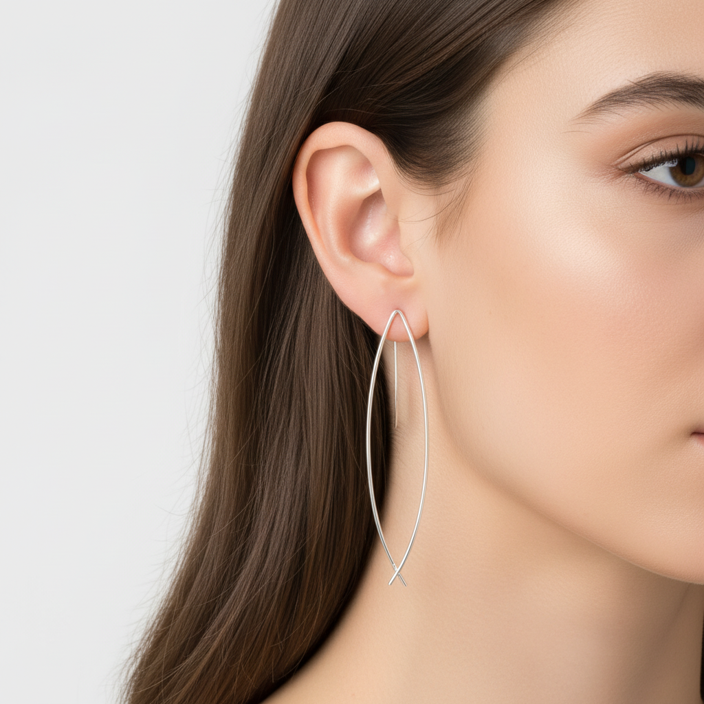 Ohrringe Aus Silber - Shimmering 