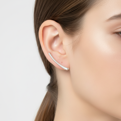 Ohrringe Aus Sterlingsilber - CuffGold 