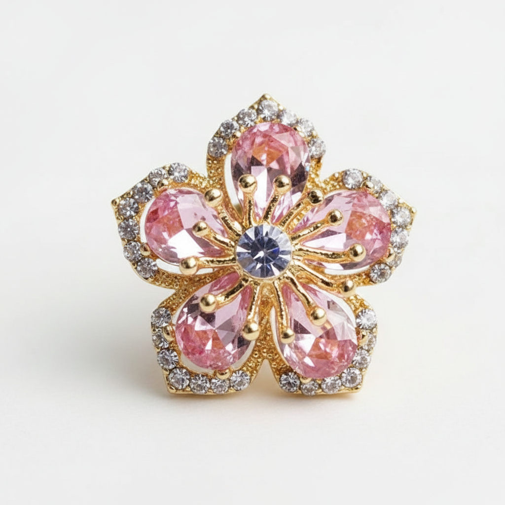 Ohrringe Mit Blumenmuster - PetalSpark 