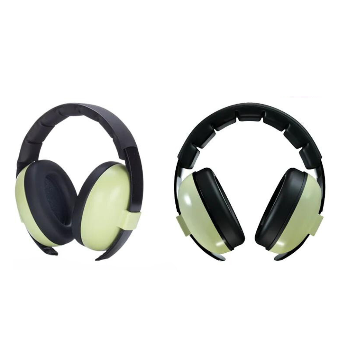 Geräuschdämmende Baby-Ohrenschützer für Schlaf & Reisen – 1+1 Gratis