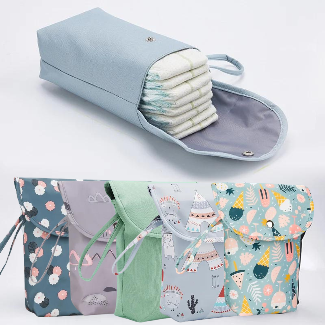 Wasserdichte Baby-Wickeltasche für unterwegs – 1+1 Gratis Aktion