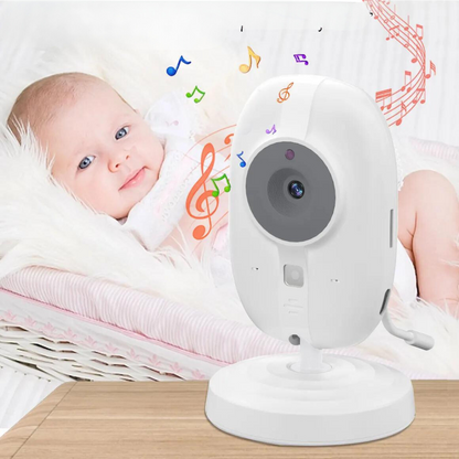 Babyüberwachung mit Nachtsicht und 2-Wege-Audio – Inklusive Temperaturanzeige
