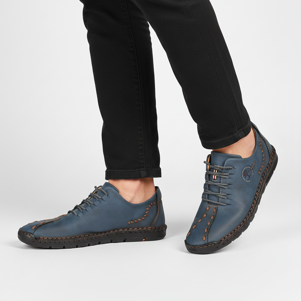 Orthopädische Herrensneaker Aus Leder - Raymond