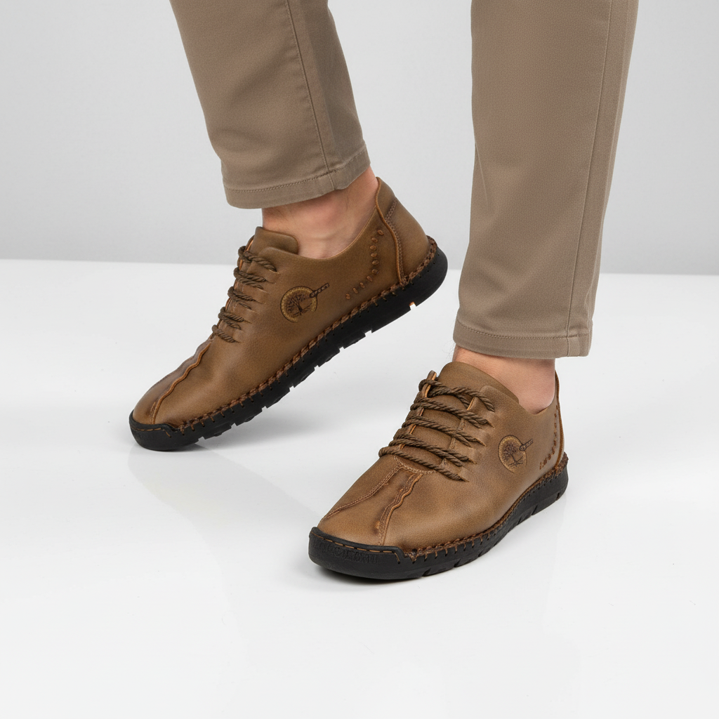 Orthopädische Herrensneaker Aus Leder - Raymond