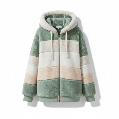 Oversized Fleece-Weste -  Julia
