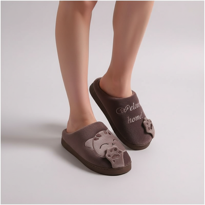 Plüschige Warme Hausschuhe - SnugPurr