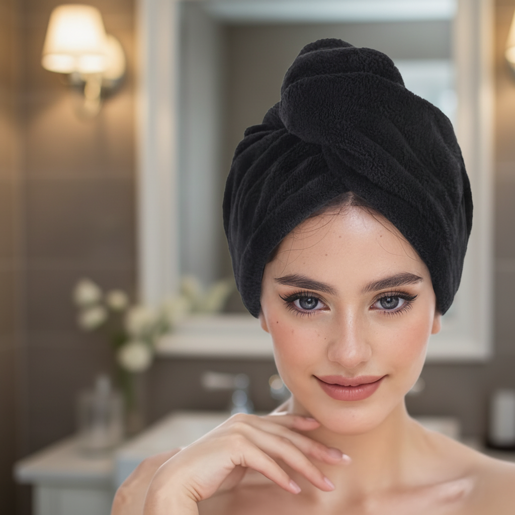 Praktisches Waschtuch - MicroTurban