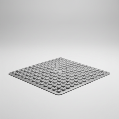 Quadratische PVC Duschmatte - GripSquare
