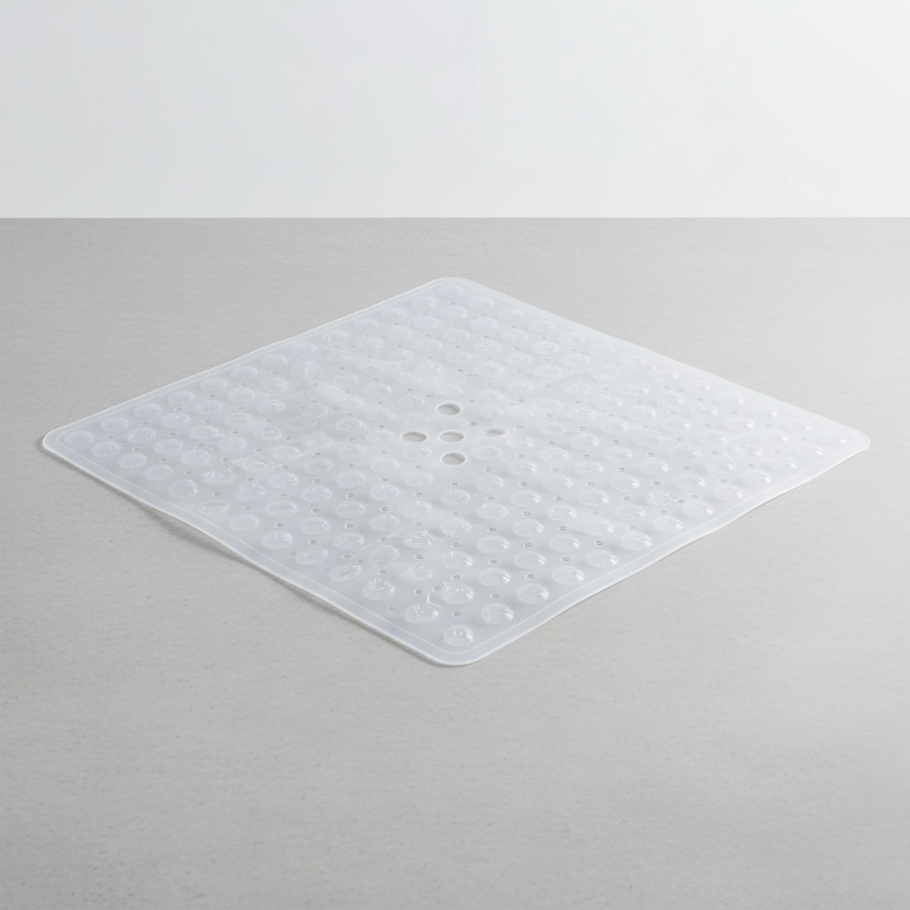 Quadratische PVC Duschmatte - GripSquare