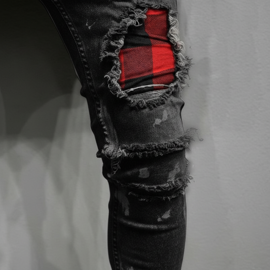 Ripped Slim Fit Jeans - William