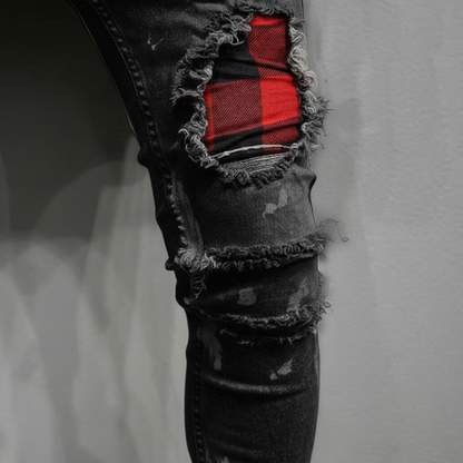 Ripped Slim Fit Jeans - William