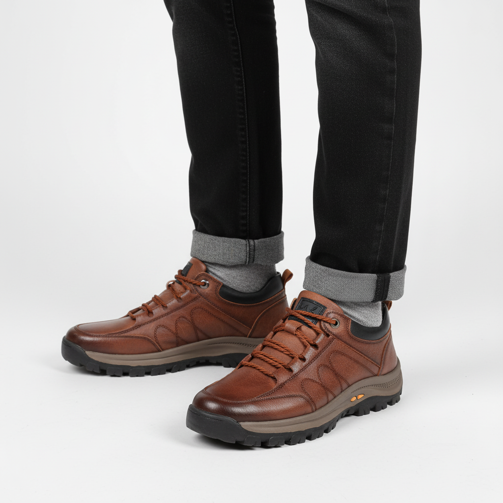 Robuste Outdoorschuhe Aus Leder - Dominic