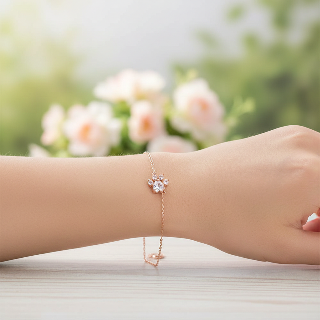 Rosenquarz Armband - PawShine 