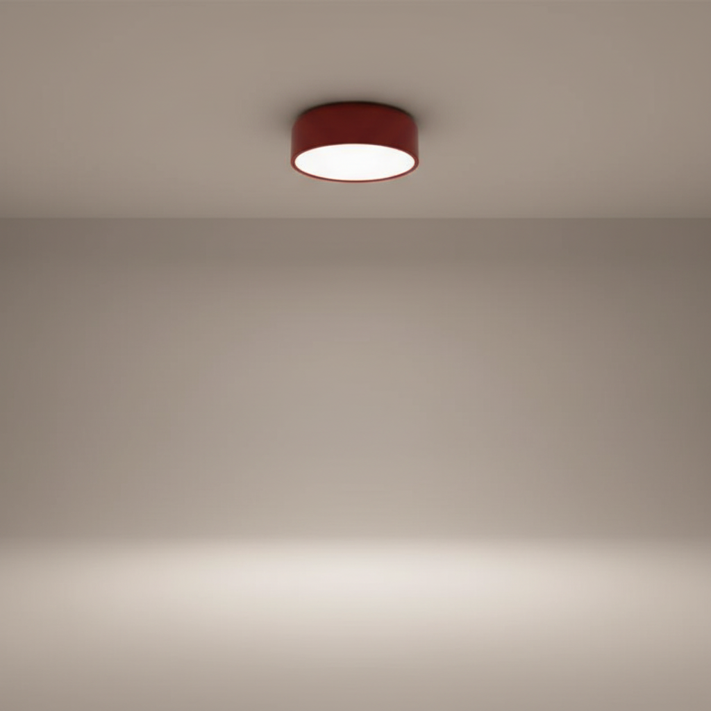 Runde Deckenleuchte Metall Acryl - Metashade