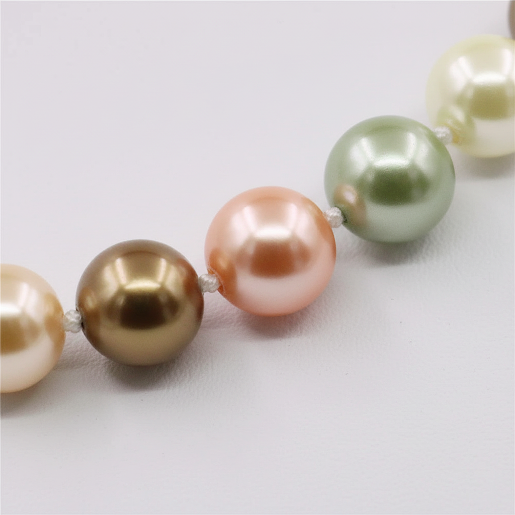 Runde Perlenkette - GlossChain 