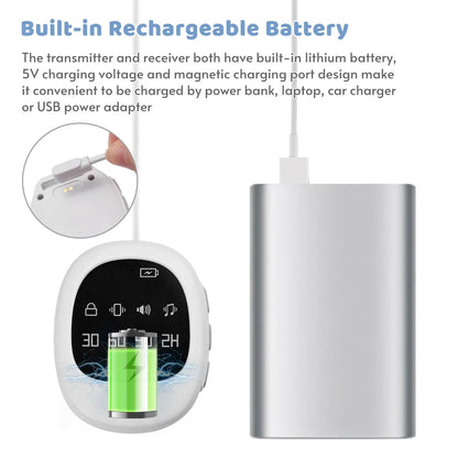 Drahtloser Bettwetternalarm mit einstellbaren Modi für das Töpfchentraining – Liora