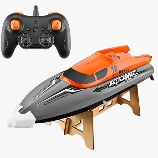 Hochleistungs-Rennboot AquaX – RC-Speedboot mit Wasserkühlung & Auto-Reset