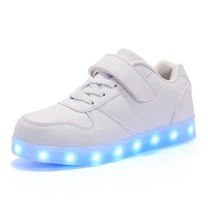 Kinder-LED-Sneaker mit Farbwechsel-Leuchteffekt beim Gehen