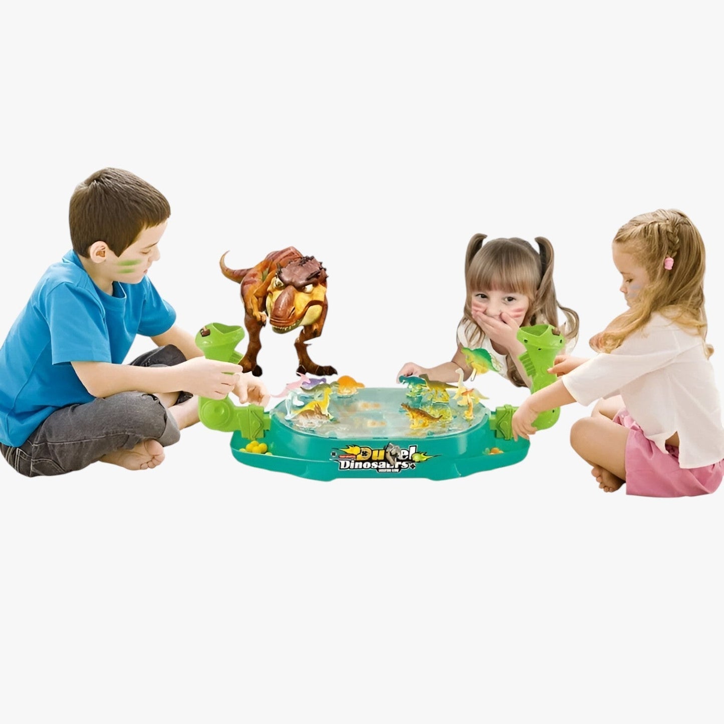 Katapultspaß DinoShot – Geschicklichkeitsspiel für Zwei mit Lernfaktor