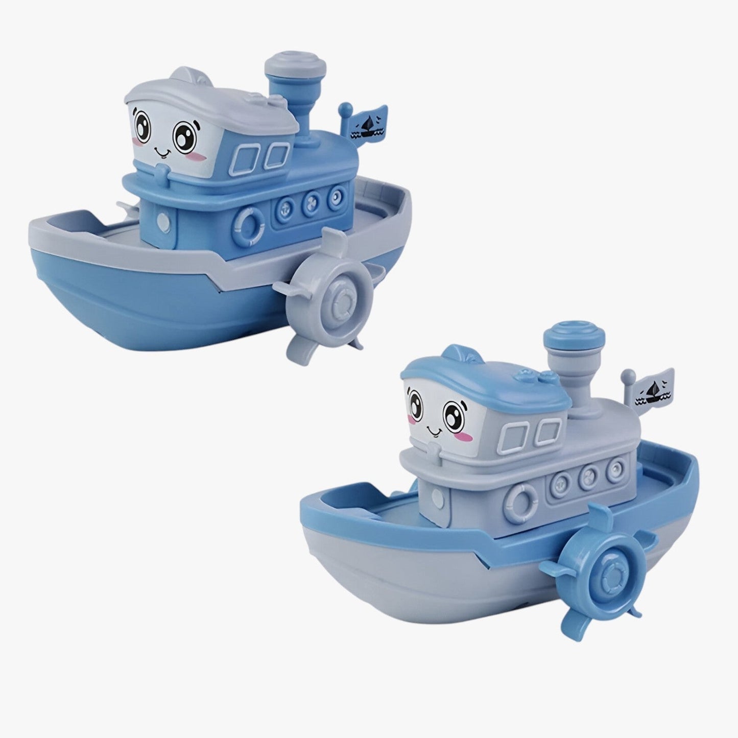 Aufziehbares Badeboot für Kinder – WasserSpaß