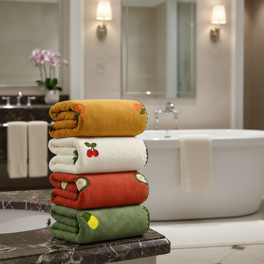 Saugfähige Badetücher - FruitLuxury