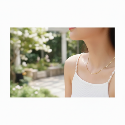 Schlangenkette Aus Silber - SnakeGold 